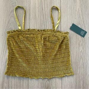 Wild Fable Yellow Camisole Top